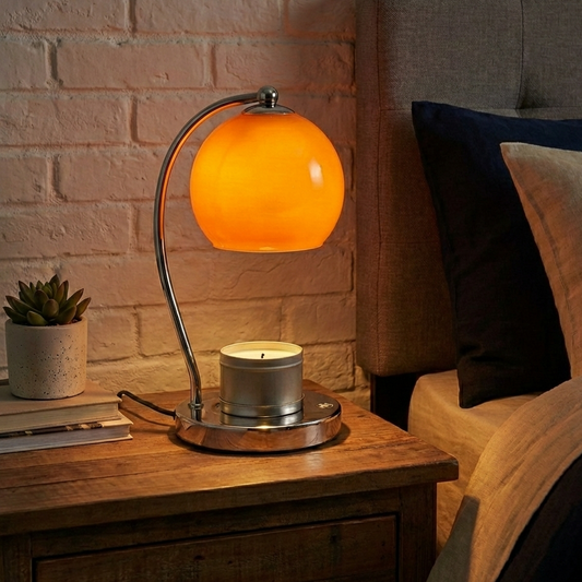 Calentador y Difusor de Vela Art Deco